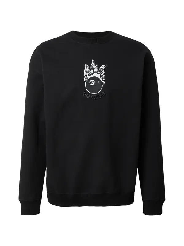Volcom Volcom Sweater majica 'FA SETH CONBOY'  crna / bijela