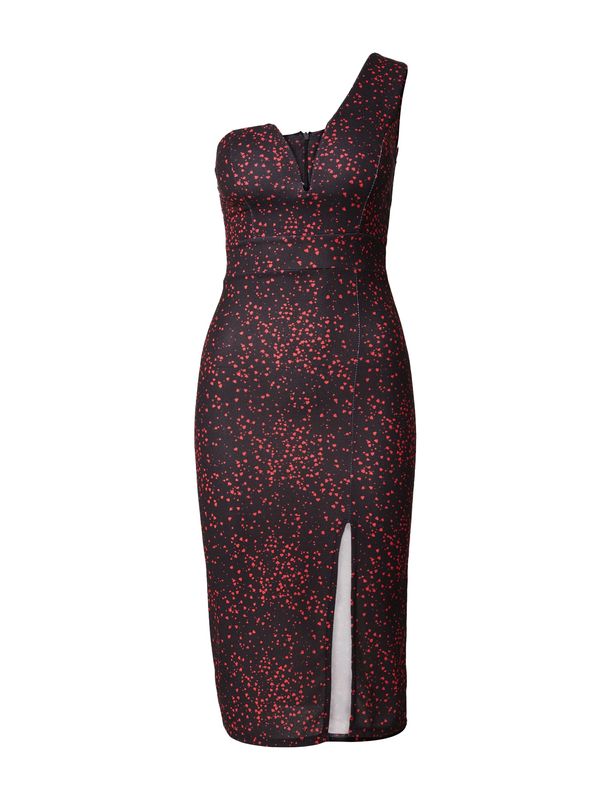 WAL G. WAL G. Koktel haljina  tamno roza / crna