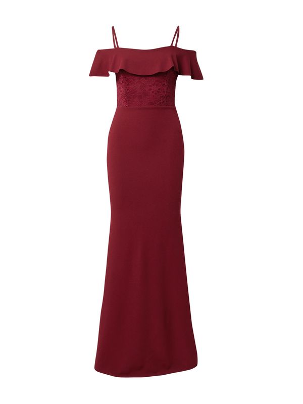 WAL G. WAL G. Večernja haljina 'MITA'  boja vina