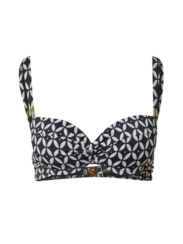 Wallis Wallis Bikini gornji dio  mornarsko plava / bijela