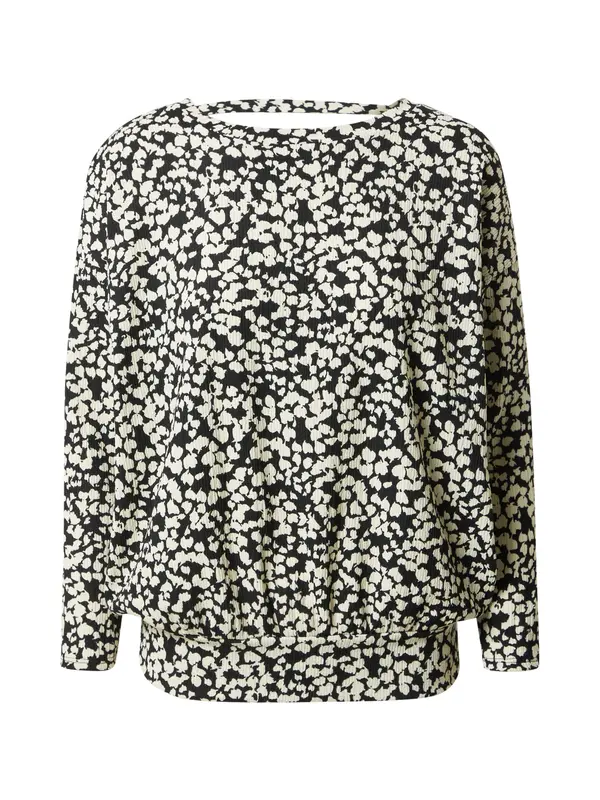 Wallis Curve Wallis Curve Bluza  crna / bijela