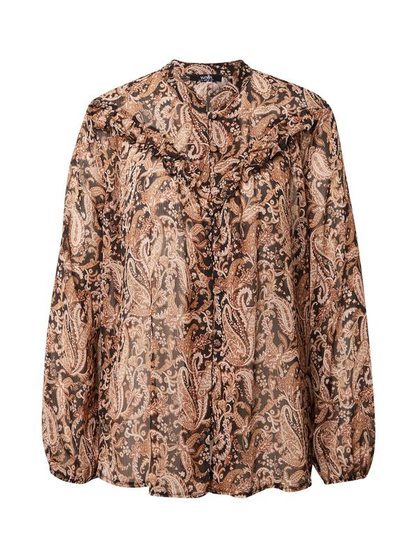 Wallis Curve Wallis Curve Bluza  smeđa / svijetlosmeđa / crna