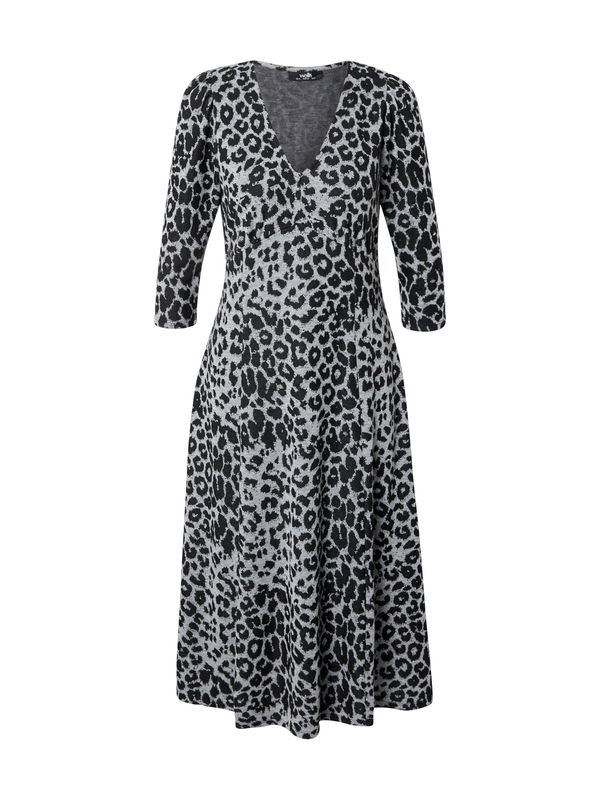 Wallis Curve Wallis Curve Pletena haljina  siva / crna