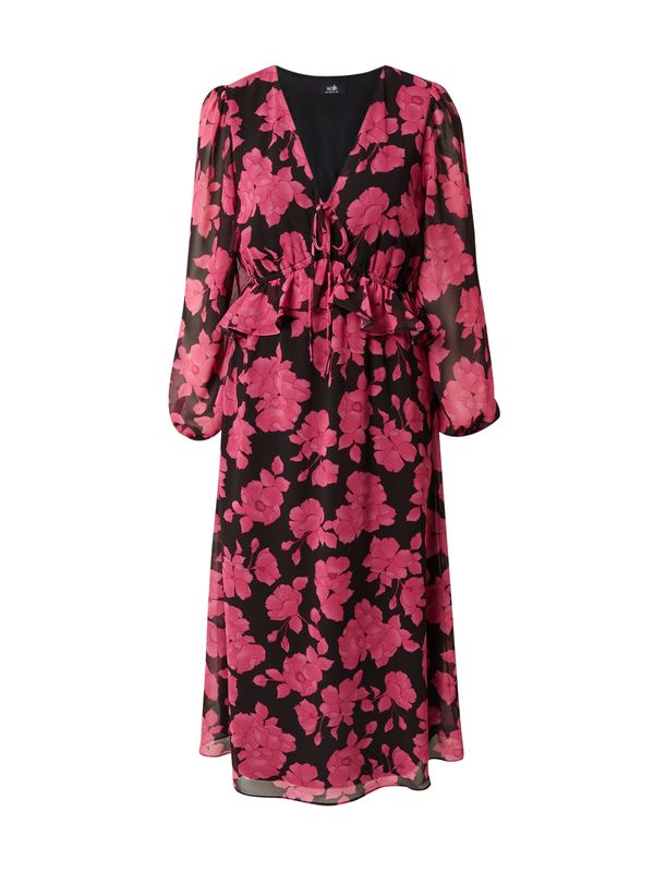 Wallis Wallis Haljina  roza / crna