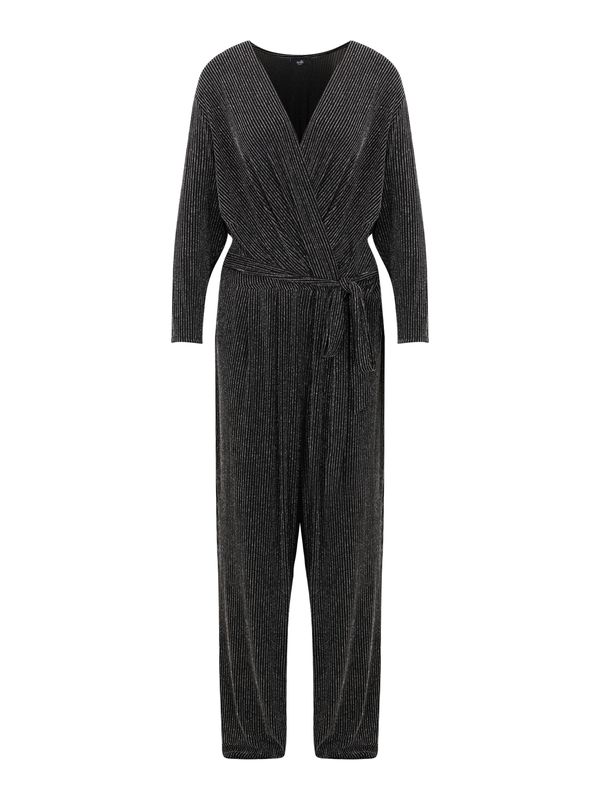 Wallis Wallis Kombinezon  crna / srebro