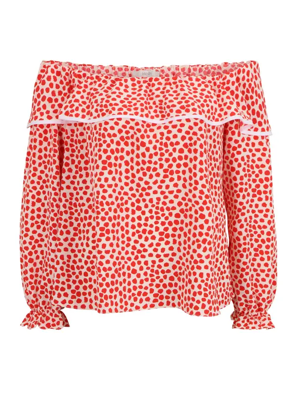 Wallis Petite Wallis Petite Bluza  pastelno roza / crvena