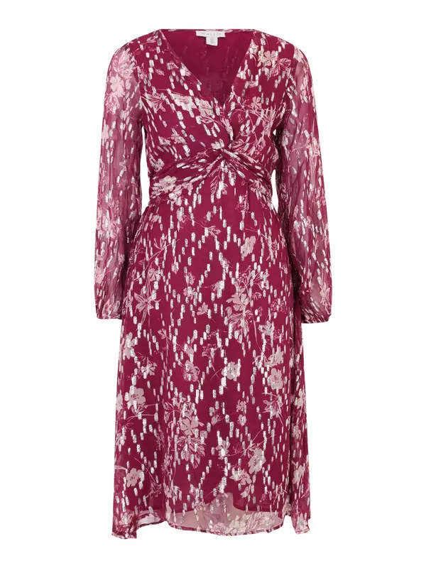 Wallis Petite Wallis Petite Haljina  roza / bordo / srebro