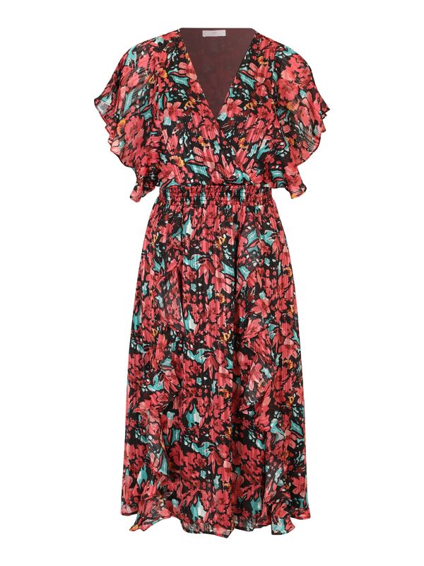 Wallis Petite Wallis Petite Haljina  tirkiz / crvena / crna