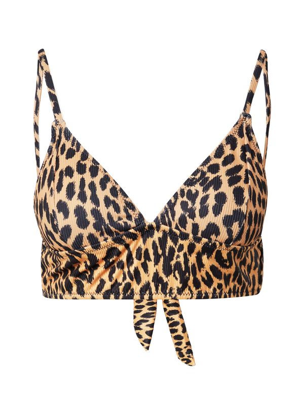 Warehouse Warehouse Bikini gornji dio  pijesak / crna