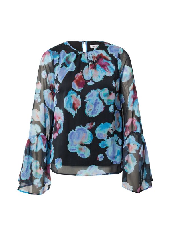 Warehouse Warehouse Bluza  noćno plava / svijetloplava / menta / ljubičasto crvena