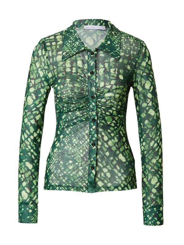 Warehouse Warehouse Bluza  zelena / jabuka / crna