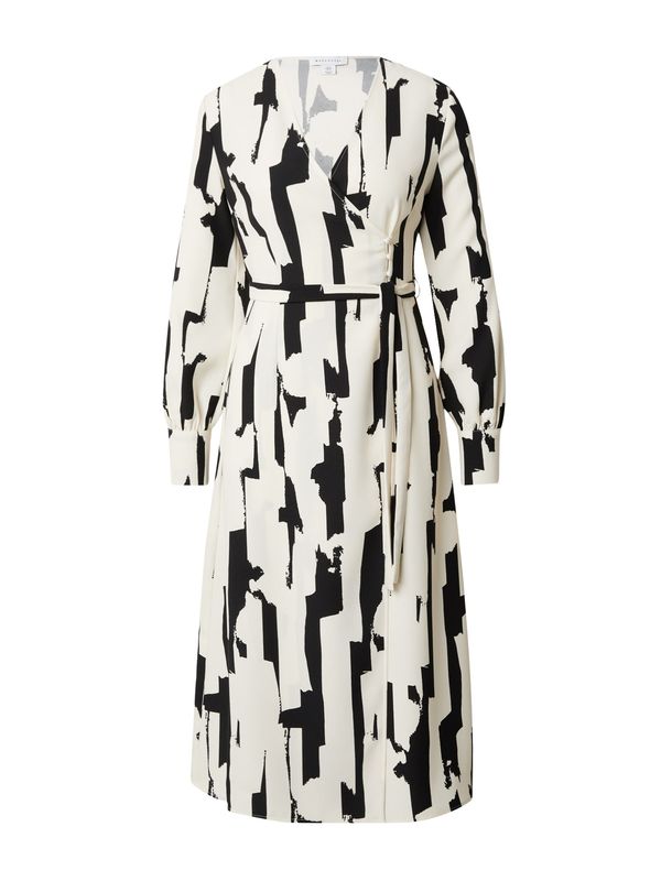 Warehouse Warehouse Haljina  bež / crna