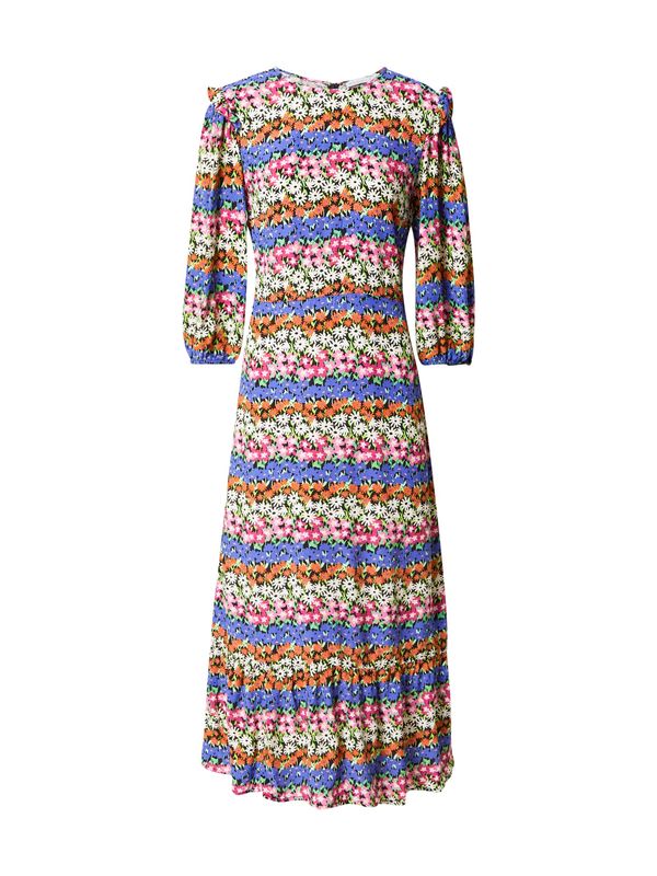 Warehouse Warehouse Haljina  jabuka / ljubičasta / miks boja / narančasta / crna