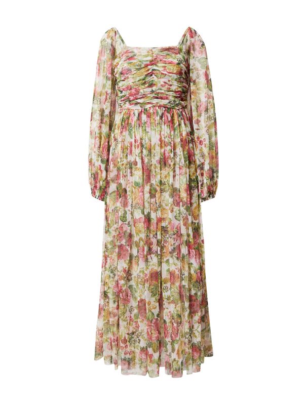 Warehouse Warehouse Haljina  maslinasta / sivkasto zelena / rosé / bijela