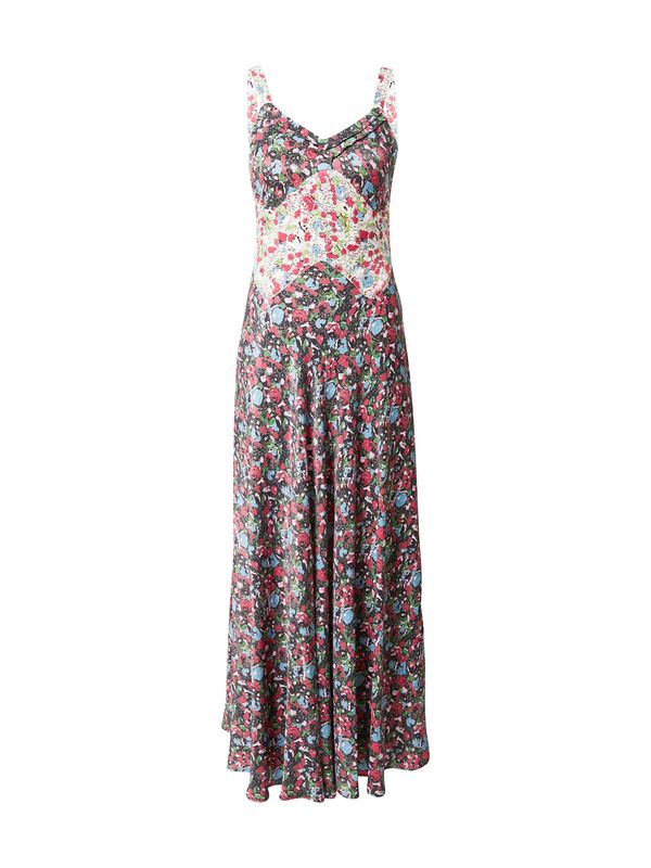 Warehouse Warehouse Haljina  plava / miks boja / roza / crna