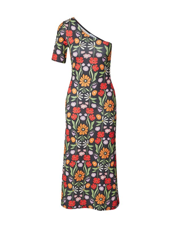 Warehouse Warehouse Haljina 'Rose England'  miks boja / crna