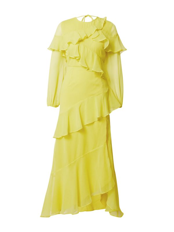 Warehouse Warehouse Haljina  sivkasto zelena