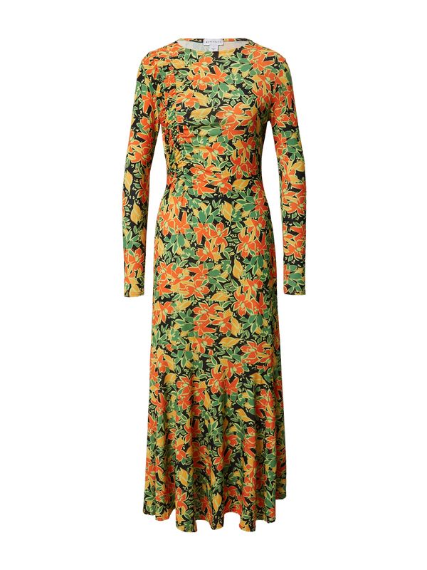 Warehouse Warehouse Haljina  zelena / narančasta / tamno narančasta / crna