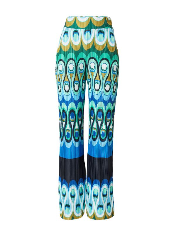 Warehouse Warehouse Hlače  plava / mornarsko plava / maslinasta / žad