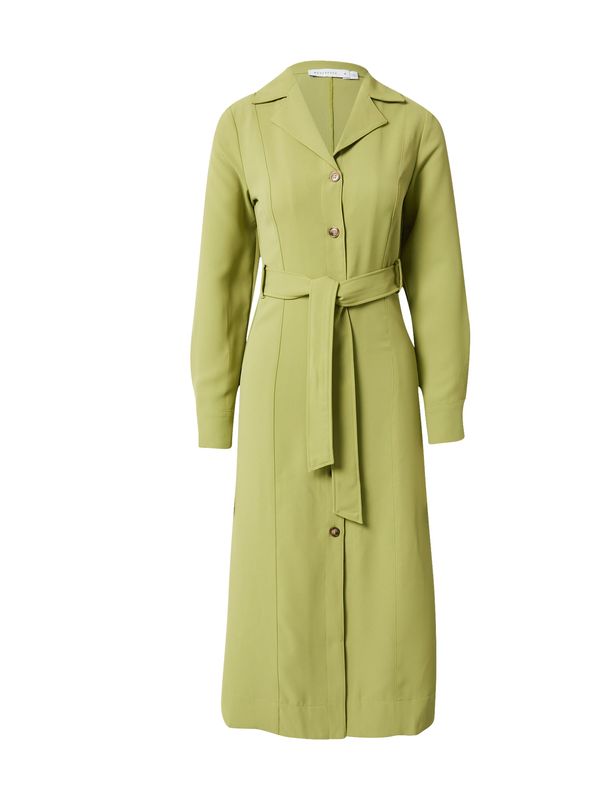 Warehouse Warehouse Košulja haljina  svijetlozelena