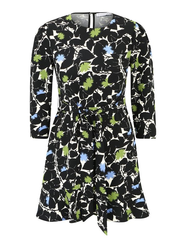 Warehouse Petite Warehouse Petite Haljina  svijetloplava / zelena / crna / bijela