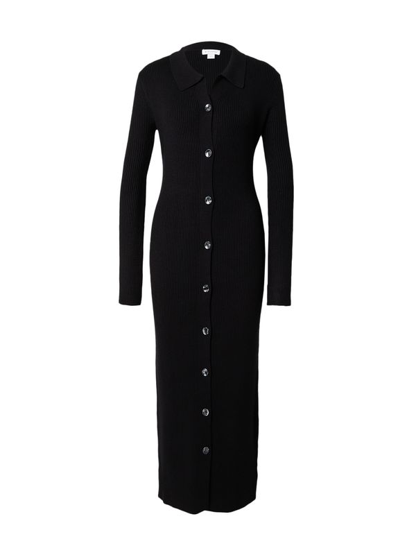 Warehouse Warehouse Pletena haljina  crna