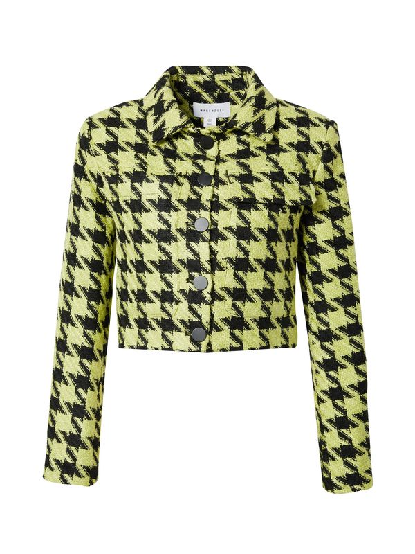 Warehouse Warehouse Prijelazna jakna  svijetložuta / crna