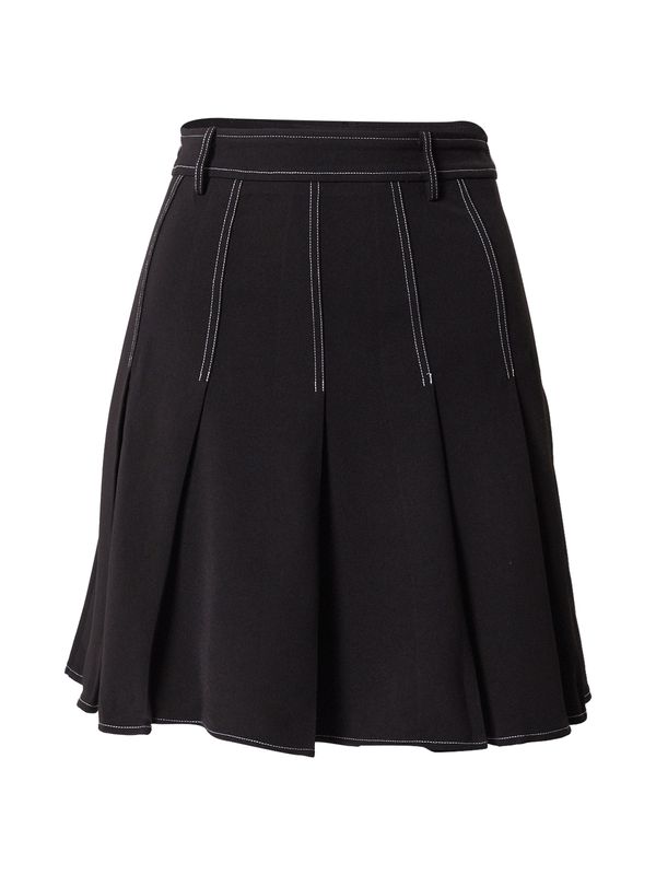 Warehouse Warehouse Suknja  crna / bijela