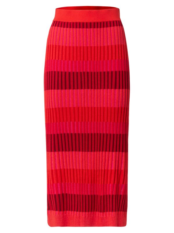 Warehouse Warehouse Suknja  roza / tamno roza / burgund