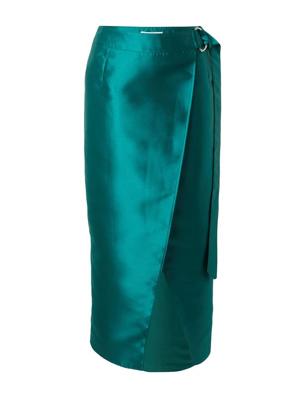 Warehouse Warehouse Suknja  smaragdno zelena