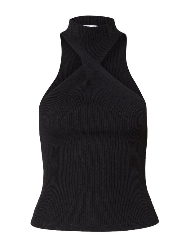 Warehouse Warehouse Top s naramenicama  crna