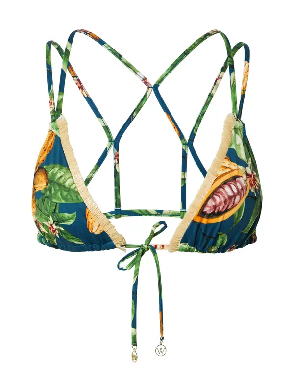 watercult watercult Bikini gornji dio  kraljevski zelena / miks boja