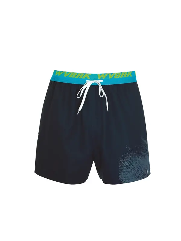 wavebreaker wavebreaker Kupaće hlače  akvamarin / antracit siva / svijetlozelena