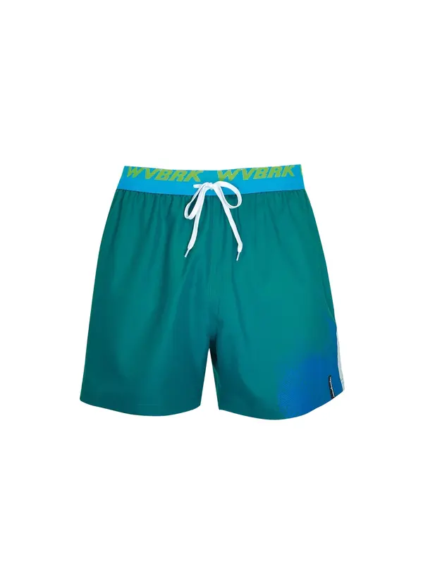 wavebreaker wavebreaker Kupaće hlače  azur / jabuka / tamno zelena