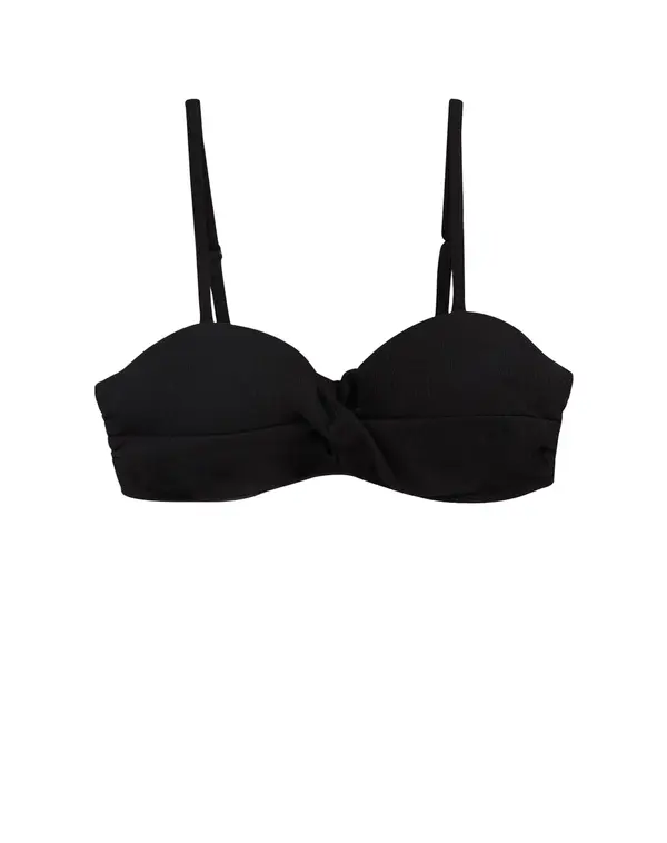 WE Fashion WE Fashion Bikini gornji dio  crna