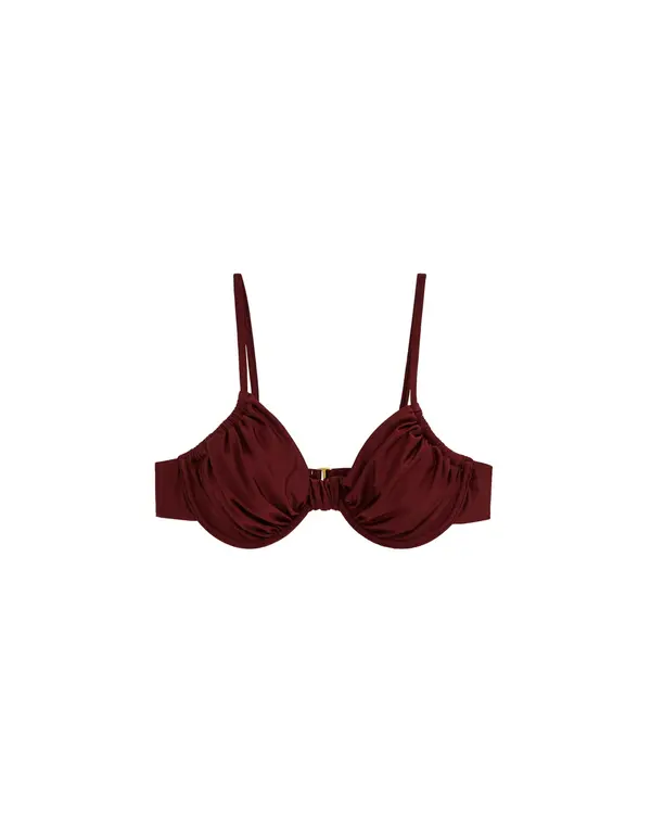 WE Fashion WE Fashion Bikini gornji dio  tamno crvena