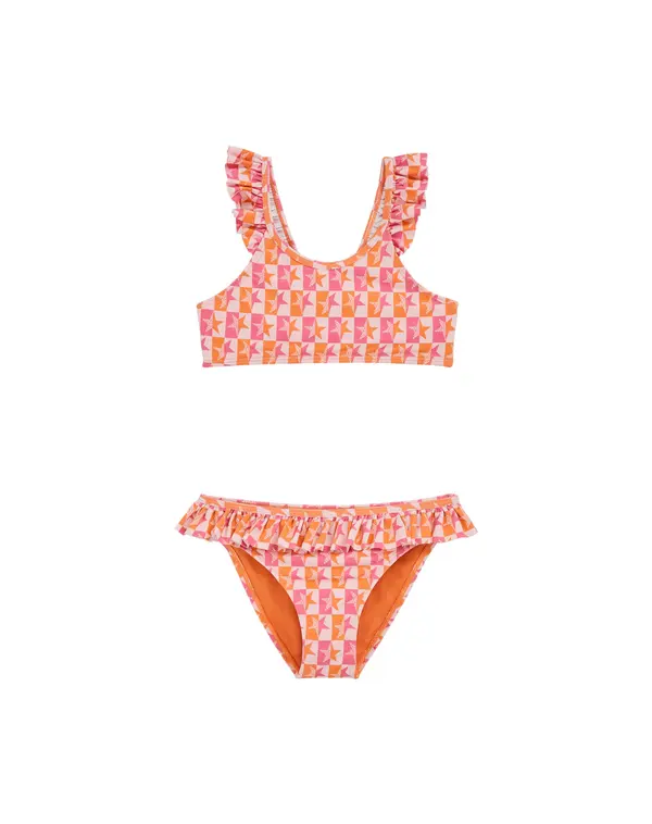 WE Fashion WE Fashion Bikini  narančasta / roza
