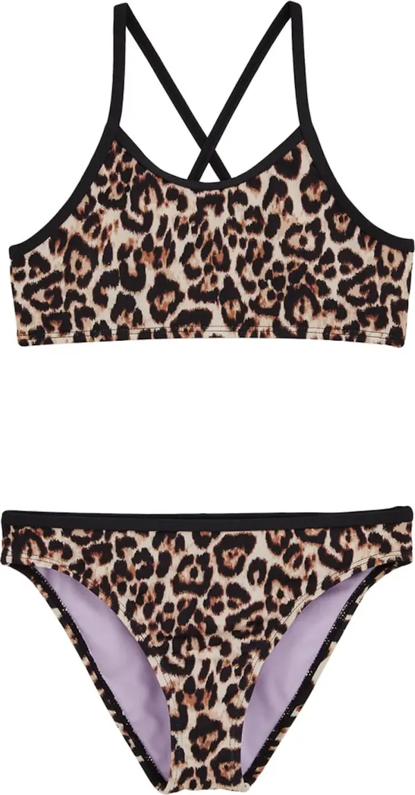 WE Fashion WE Fashion Bikini  smeđa / crna