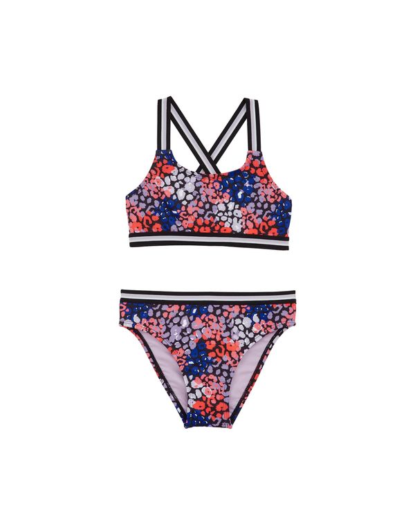 WE Fashion WE Fashion Bikini  tamno plava / lila / crvena / crna