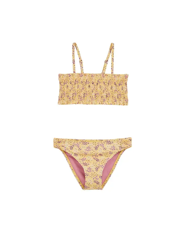 WE Fashion WE Fashion Bikini  žuta / ljubičasta / bijela