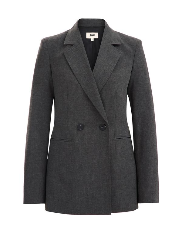 WE Fashion WE Fashion Blejzer  tamo siva