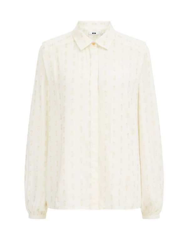 WE Fashion WE Fashion Bluza  bež / prljavo bijela