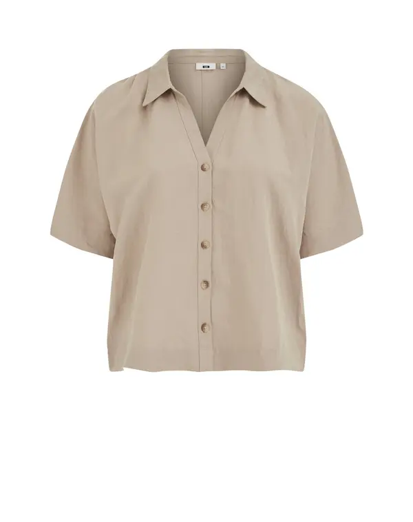 WE Fashion WE Fashion Bluza  bež siva