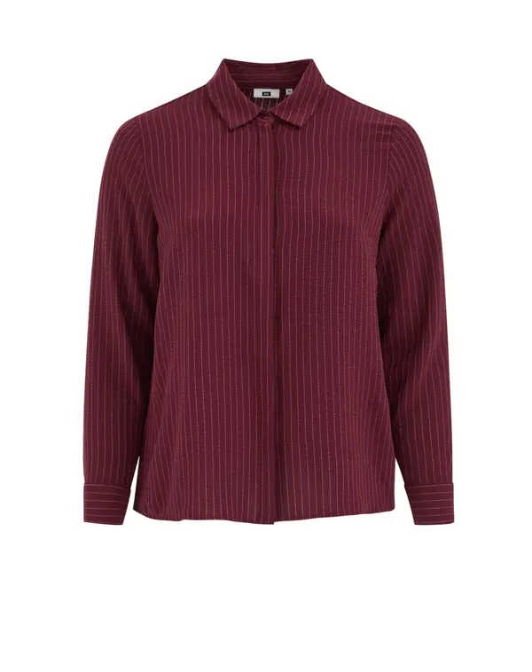 WE Fashion WE Fashion Bluza  boja vina / pastelno crvena