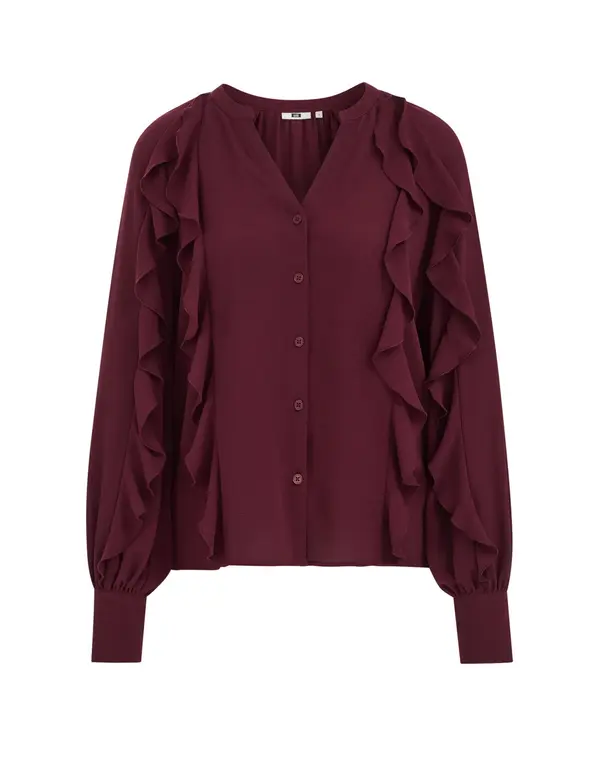 WE Fashion WE Fashion Bluza  burgund