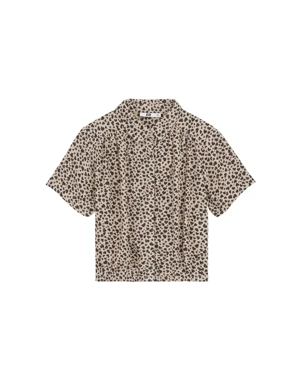 WE Fashion WE Fashion Bluza  cappuccino / crna