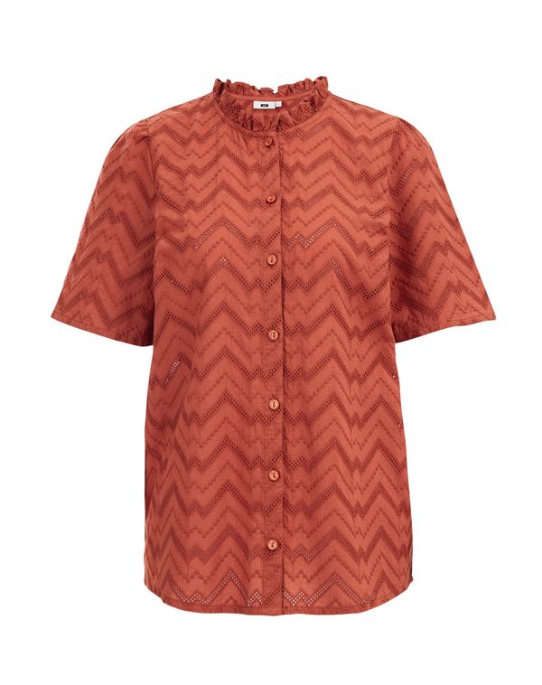 WE Fashion WE Fashion Bluza  hrđavo smeđa