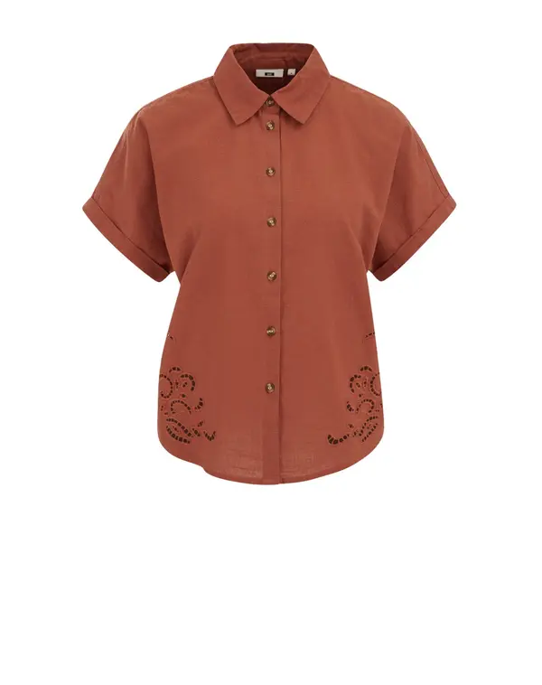 WE Fashion WE Fashion Bluza  hrđavo smeđa