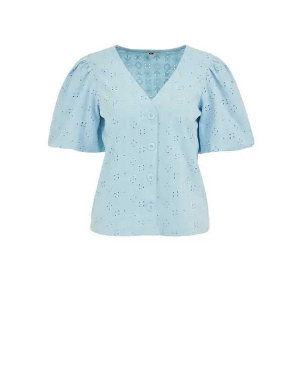 WE Fashion WE Fashion Bluza  pastelno plava