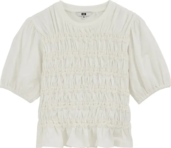 WE Fashion WE Fashion Bluza  prljavo bijela